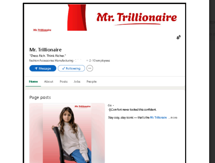 Project 13, Professional Linkedin Page Creation
